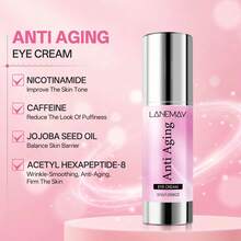 眼部护理双效套装 | 面霜和精华液，蕴含烟酰胺、咖啡因、霍霍巴籽油和乙酰基六肽-8 | 有效改善眼袋、黑眼圈和细纹 - Caffeine - 查看 3