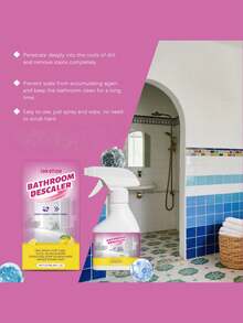 jakehoe Bathroom Descaling & Cleaning Spray, Removes Water Stains, Dirt, Limescale, Bathroom Cleaner - Liquid - View 5
