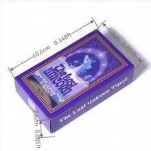 Bộ bài Tarot Kỳ Lân Cuối Cùng - Bộ 78 lá bài bói toán, tác phẩm nghệ thuật mang chủ đề huyền bí, công cụ bói bài Tarot phù hợp cho người lớn và thanh thiếu niên yêu thích Tarot, tuyệt vời cho các buổi chơi bài và làm quà tặng tâm linh. - Nhiều màu - Xem 12