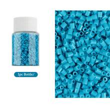 1100颗2.6毫米熔珠套装，适合DIY创意珠宝制作，例如手链、吊坠、装饰品，是拼拼豆豆爱好者的完美礼物。 - 拼豆豆 - 查看 17