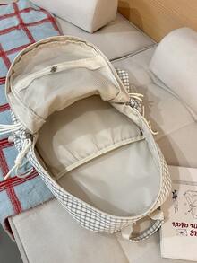 2026 New Lightweight Nylon Backpack With Large Capacity, Fashionable Design Suitable For Middle School & High School Girls - A - View 12