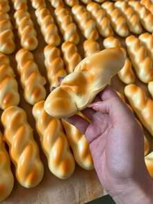 2026 New Squishy Slow Rising Braided Bread, Slow Rebound Soft & Sticky Texture - Perfect Gift For Birthday, Holiday, Christmas, Easter - Multicolor - View 6