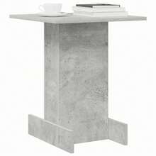 vidaXL Beistelltisch Beton Grau 44,5 x 45 x 55 cm Holzwerkstoff - Grau - Übersicht 3