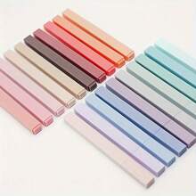 6/12 Bagged Square Highlighters, Beautiful Chiseled Highlighters, Eye Protection Key Marker Slanted Head Handmade Accounting Pens,Pens,Stationery,School Supplies - A - 查看 8