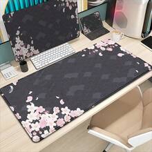 1PC New Pretty Sakura Desk Mat Large Gaming Mousepads Beautiful Design Cherry Blossom Art Mouse Pad - Multicolor - View 12