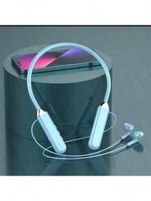 新款运动跑步颈挂式无线耳机 TWS 蓝牙耳机，LED 显示屏，高品质立体声耳机 - 彩色 - 查看 13