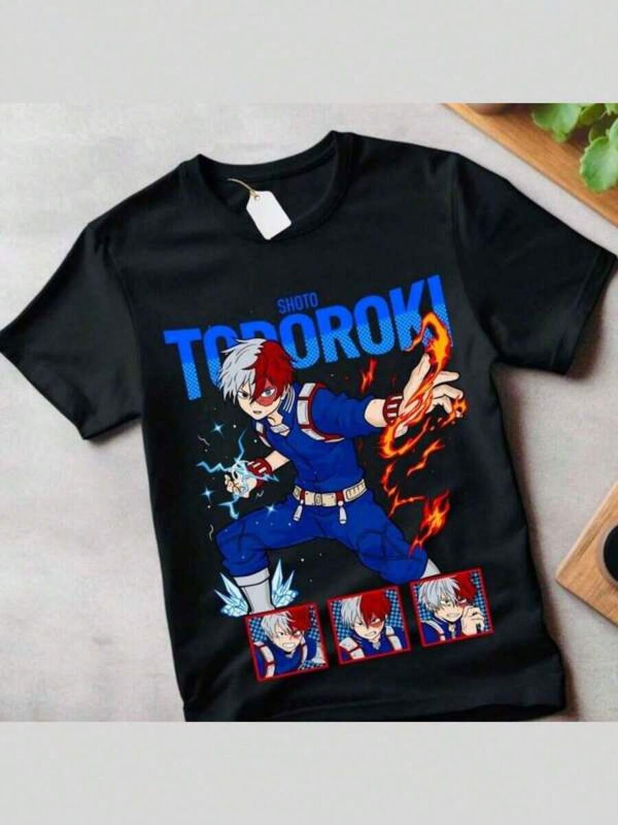 Men Outdoor Tees & Tanks - Black - View 1