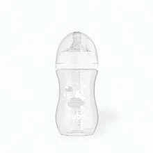 Easy Flow Baby Bottle | Anti-Colic Baby Bottle | Ultrasoft Silicone Nipple | 120ml / 270ml / 330ml | Buba - 白色 - 查看 4