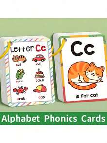 1pc English Alphabet Learning - 28 English Letter Pronunciation Course - English Vocabulary Learning - Toy And Gift - A - View 8