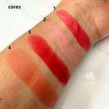 Creamy Blush In Coral, Rosy Shade, Flawless Finish Makeup, Febella - 04 - View 2