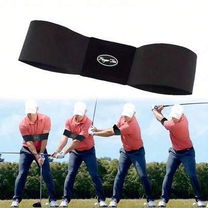 1 pieza Entrenador de swing de golf, Corrector de posición de brazo, Corrector de postura de entrenamiento de golf
