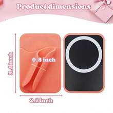 Simple Silicone Phone Case With 3D Lip Gloss Holder For IPhone 17 Air 17 Pro Max/Pro 16/15/14 Plus 15 14 13 12, Soft Touch Matte Back Cover, Shockproof & Anti-Fingerprint Protective Case - Tím đỏ - Xem 11