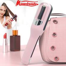 MORE BEAUTY erramienta para el peinado, cortador automático de puntas rizadas, eliminador de puntas rizadas, cuidado capilar para cabellos dañados y frágiles, herramienta de cuidado capilar universal para hombres y mujeres, tijeras portátiles con carga USB, abrazadera eléctrica automática, opción ideal como regalo para mujeres en eventos especiales. Peinadora profesional recargable 2 en 1 para peinado y secado, suave para el cuidado del cabello, peine combinado para peinado y rizado, plancha caliente portátil, calentamiento rápido, peine de peinado mini para uso doméstico y viaje. - Modelo regular - Ver 2