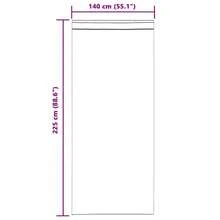 vidaXL 2 Stück Vorhänge aus Voile in hellgrau, 225 x 140 cm, aus Polyester - Tagli Unica - Visualizzare 9