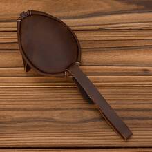 Genuine Leather Coin Purse Crazy Horse Leather Unisex Small Silver Bag Mouse Animal Card Holder Cowhide Leather Closure Small Money Bag - 9200-oily Skin Coffee - View 5