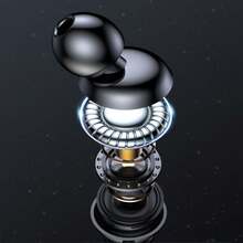 1个磁吸式按键控制柔软硅胶颈带HiFi立体声无线耳机，时尚无线音乐耳机，播放时间长达600小时 - 彩色 - 查看 5