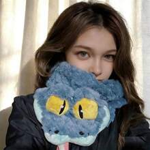 Disney 迪士尼动物之森加里蛇围巾，冬季保暖脖套，送给女朋友的贴心礼物，也适合作为新年礼物 - 彩色 - 查看 2
