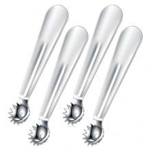 2/4/6pcs Stainless Steel Tomato Stem Remover, Strawberry Huller, Fruit & Vegetable Stem Removal Tool, Portable Kitchen Gadgets - Multicolor - View 9