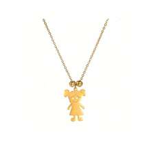 Personalized Boy Girl Kids Pendant Necklace Custom Name Family Gift For Women Men Stainless Steel Pendant Engraved Names Date Beads Chain Necklace Engagement Jewelry Couple Gifts Friendship Gifts - Gold - View 6