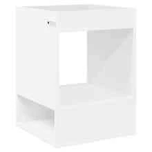 vidaXL 2 Stück Beistelltisch 40 X 40 X 56 Cm Holzwerkstoff Weiß - White - View 8