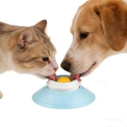 狗狗舔球碗，舔球趣味碗，狗狗舔球碗，减慢进食速度，为您的爱犬和爱猫增添更多乐趣。