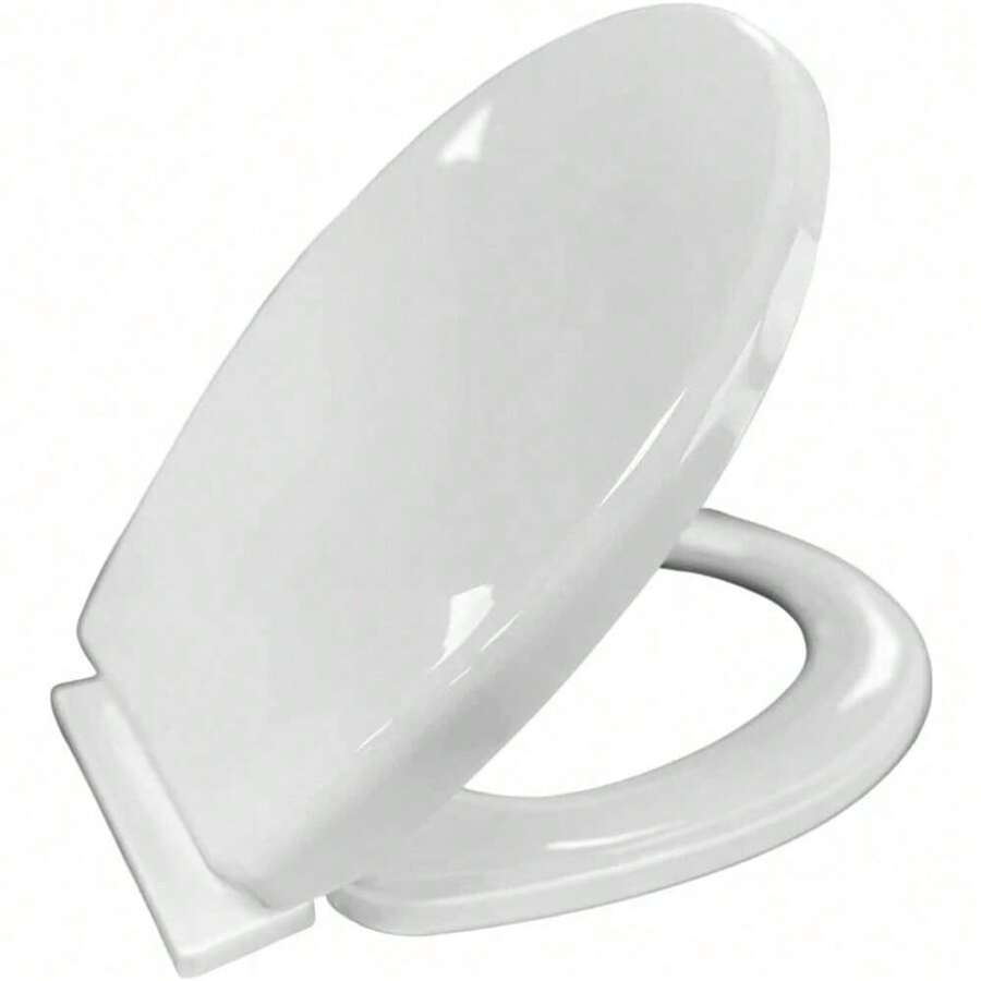 Quick Release Toilet Seat | Soft Close | Heavy Duty | Universal Fit | One Button - A - View 1