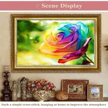 LaoJieYuan 2026 Kit de cusut cruce DIY în stil nou, flori decorative - cadoul perfect pentru decorarea casei lucrate manual, kit DIY pentru artizanat, kit de broderie brodată, kituri de cusut cruce, kit de croșetat, kit de ace de perforat, accesorii de cusut, kit de cusut, ață de brodat, kit de artizanat, materiale de cusut, modele de cusut, consumabile pentru croșetat, kit de broderie, model de cusut pentru începători. - Trebuie să brodezi singur, nu include ramă - Vizualizare 5