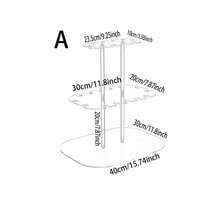 1pc Acrylic Champagne Cocktail Glass Display Rack, Multi-Tier Tabletop Stemware Holder, Suitable For Restaurant, Birthday Party, Holiday Banquet, Anniversary - Transparent - View 2