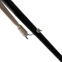 Hamaca Mexicana 100% Algodón Beige Especial para Soporte Estilo Tradicional Mexicano para Exterior e Interior Soporte No Incluido - Beis - Ver 6