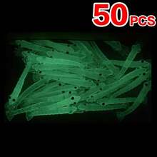 20pcs/50pcs/100pcs Fishing Soft Bait, Artificial Glow-In-The-Dark Shrimp Lure, Ice Fishing Accessories, Suitable For Bass, Striped Bass, Trout, Whitefish Night Fishing - Clear - View 14