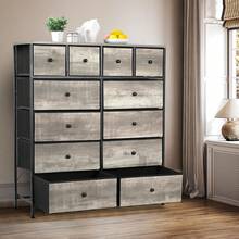 Storage Drawers - Gri+siyah - Görünüm 7
