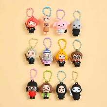 1/4pcs Harry Potter Mystery Blind Box Gifts, Magic Figurine Keychain, Harry Potter Doll Box, Birthday Gift Surprise Party, Cute Cartoon Pendant, Party Surprise Small Gift, Back To School Delicate Small Gift, Suitable For Holiday Party Gift, Birthday Gift And Festival Gift Party Surprise Cartoon Doll Small Gift, Party Surprise Small Gift (Random Style) - Multicolor - View 4