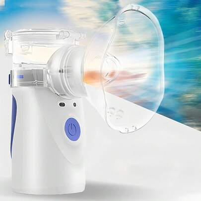 Nebulizer, Portable Nebulizer, Adult & Child Nebulizer, For Respiratory Issues, Nebulizing Mask And Adjustable Nebulization Rate Mesh Nebulizer, Facial Humidification