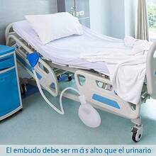 Orina x de 2000 ml B de orina de incontinencia de plastico Reutilizable Reente a deres portatil para ospital reabilitacion de Enfermedades aje de Camping - boca grande - Ver 7