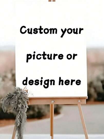 Customized PVC Photo Welcome Sign, Personalized Welcome Plaque, Party Favor, DIY Party Entrance Plaque, Upload Your Photo, Suitable For Birthday, Retirement, Wedding Party And Home Decor