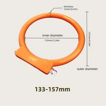 Anillo de sellado de polvo del brazo de la excavadora - Adecuado para varios modelos, compatible con Komatsu, Hitachi, Case, Doosan, Sany, Xuzhou y otros equipos - sin pasador de desmontaje - Ver 21