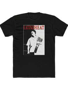 Eddie Guerrero Latino Heat Graphic Tee, Wrestling Fan, WWE T-Shirt - màu đen - Xem 1