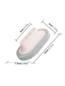 1pc Handled Sponge Scrubber, Rich Lather, Bathroom Tub Kitchen Countertop Cleaning Brush - 1pc - View 13