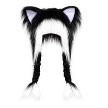 2026 New Furry Fursuit Niche Anime Cat Ear Animal Ear Otaku Culture Unisex Fluffy Y2K Headpiece Hat, Birthday Gift, Christmas Gift, Holiday Gift, Perfect Gift, Game & Anime Merchandise - Multicolor - View 7