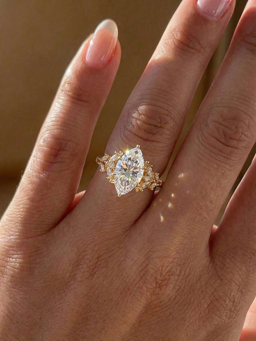 1pc 925 Sterling Silver Fashion Yezi Vine Ring, Valentine's Day, Christmas, Birthday Gift, Couple's Style, Delicate Pendant Ring, Gift For Her