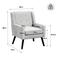 Home Theater Seating - Yellow + Upholstered - View 7