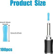 100pcs Ear Wax Removal Tool Replacement Tips Blue - Màu xanh lam - Xem 2