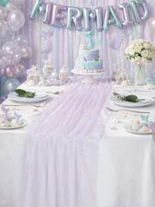 Centros de mesa - Escamas de pescado - moradas - Ver 8