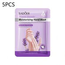 SADOER 薰衣草柔潤保濕去角質手膜，適用乾裂手部－嬰兒般柔軟手膜襪，去除死皮、亮白柔嫩肌膚、淡化細紋，男女皆適用 - 彩色 - 查看 12