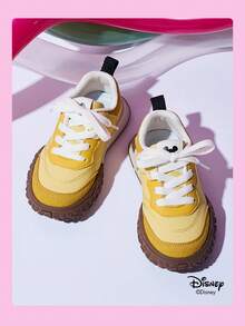 Disney 1 Pair Children's Sneakers, Suitable For Daily Wear, Festivals, Sports, Outdoor Activities, Comfortable, Non-Slip, Durable, Breathable (Boys' Sneakers, Boys' Skate Shoes, Children's Sneakers, Girls' Sneakers, Girls' Skate Shoes) - Yellow - View 6