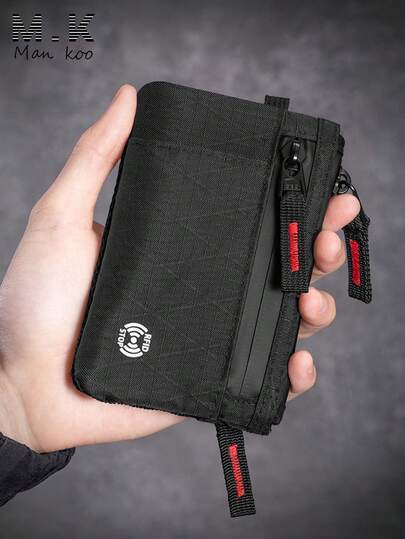 Travel Anti-Theft Coin Purse, Airport Security Fast Pass, Cross-Border Travel Information Protection, Daily Commute Anti-Demagnetization, Multi-Function Passport Holder With Key Chain And Card Slots, Zipper Coin Pouch, Hot Selling Travel Wallet With Multi-Layer Design, New Model Passport Holder Made Of Materials, Essential For International Travelers And Business People