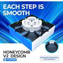 GAN 356 R S,  Speed Cube Gans 356RS Magic Cube Non-Magnetic (Stickerless)(3x3) - Nhiều màu - Xem 4