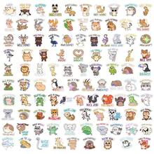 200张动物奖励贴纸 - 可爱，适合教师表扬和鼓励 - 200PCS - 查看 3