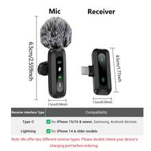 HITOZON Professional Wireless Lavalier Microphone, Suitable For Smartphones, Plug And Play, For Video Recording, Teaching, Interviews, Podcasts, Etc. Wireless Omnidirectional Condenser Recording Microphone, Suitable For Vlogging - Black - View 3