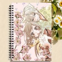 Sổ tay lò xo hình nhân vật anime, thích hợp cho trường học, văn phòng và làm quà tặng bạn bè, dành riêng cho học sinh và giáo viên, văn phòng phẩm theo chủ đề, sáng tạo cho các chuyên gia và ghi chú học tập, viết trơn tru, gáy chắc chắn, thiết kế sống động. - Hình chữ nhật - Xem 2